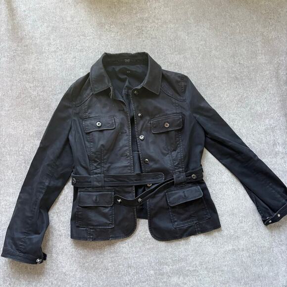 HUGO BOSS Jackets & Blazers - Hugo Boss Women’s Washed Black Coat